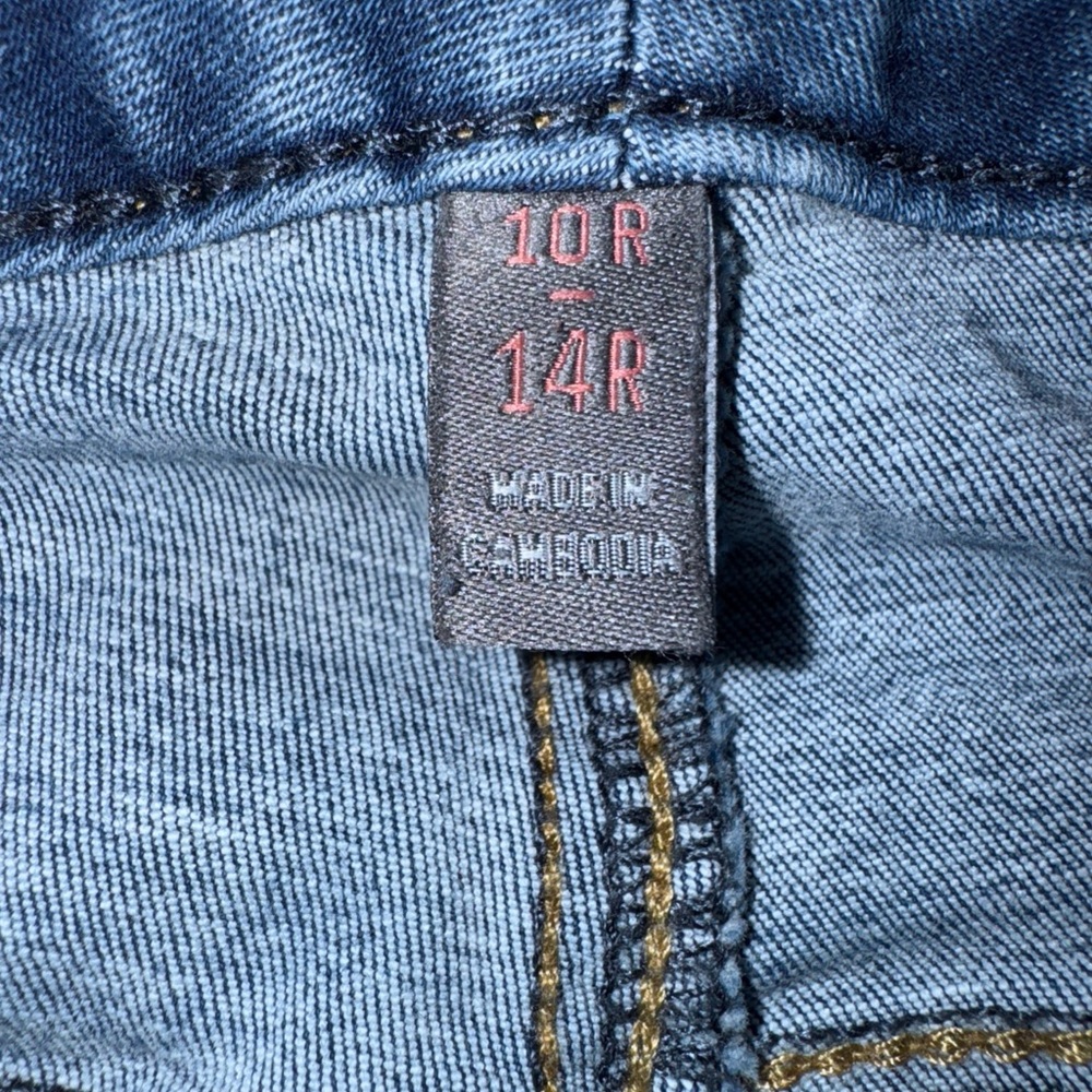 Torrid TRIO Fit Slim Boot Limitless Stretch Blue Jeans Womens 10-14 (31X30) - Picture 3 of 6